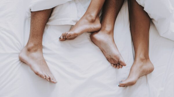 Ein Paar beim Sex