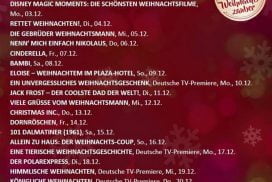 Das sind die Highlights im Disney Channel zu Weihnachten 72 Das sind die Highlights im Disney Channel zu Weihnachten