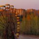 Verlassener Vergnügungspark in der Stadt Pripyat