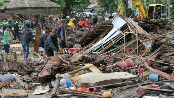 Tsunami Indonesien