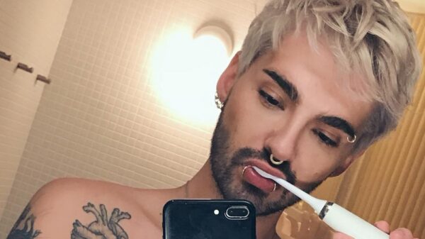 bill kaulitz selfie