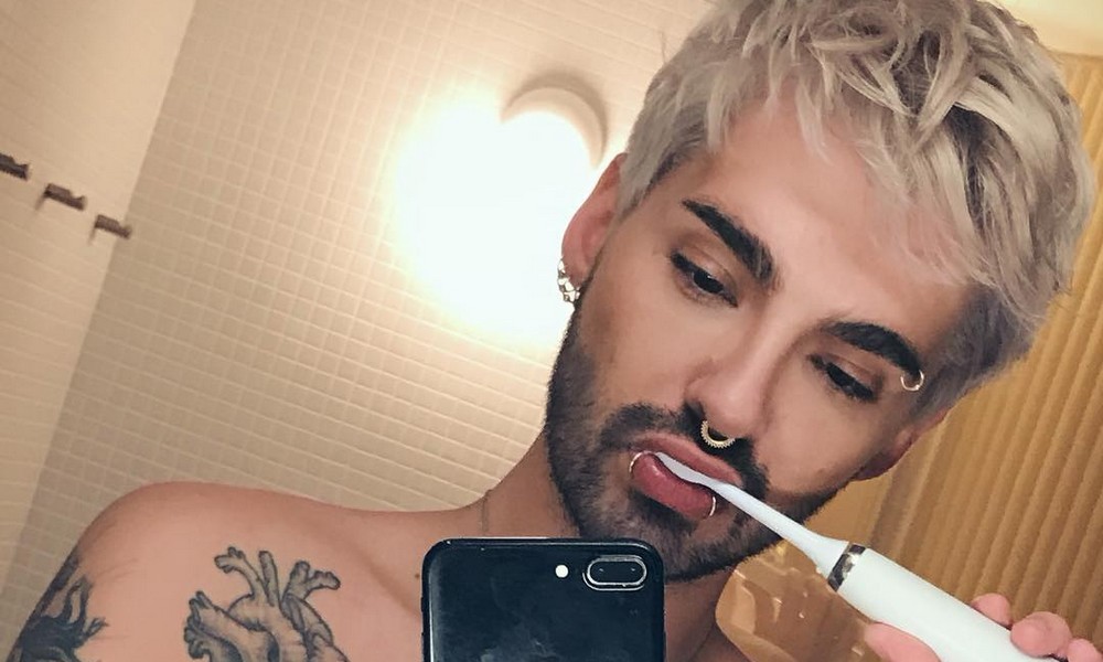 bill kaulitz selfie