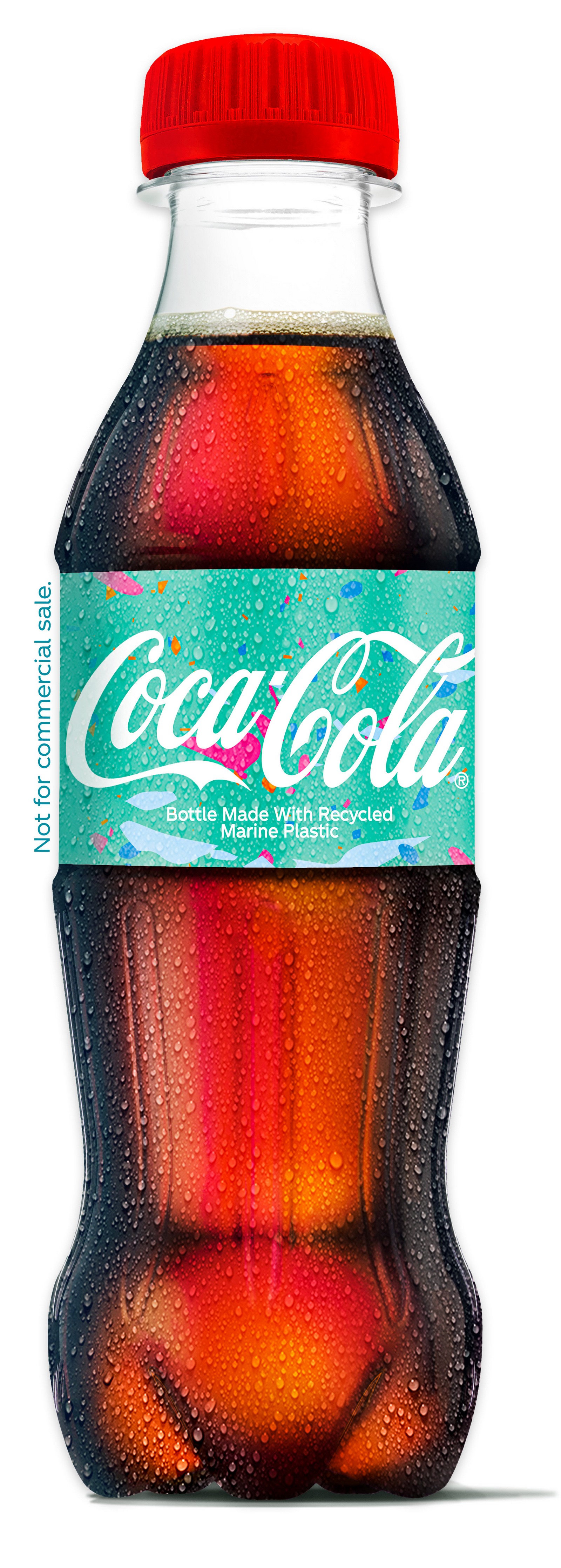 Krasse Neuerung: Coca Cola wird türkis! 72 Coca Cola in türkis