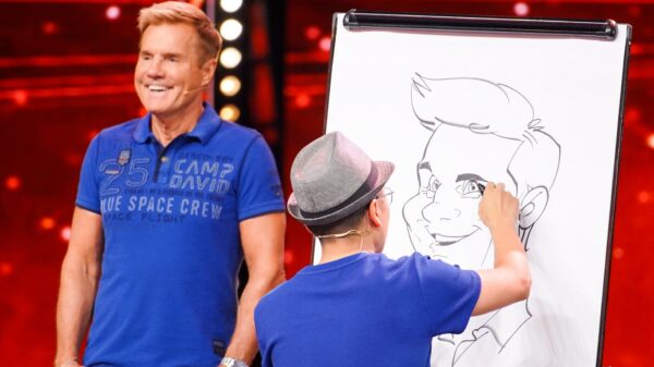 Xi Ding und Dieter Bohlen