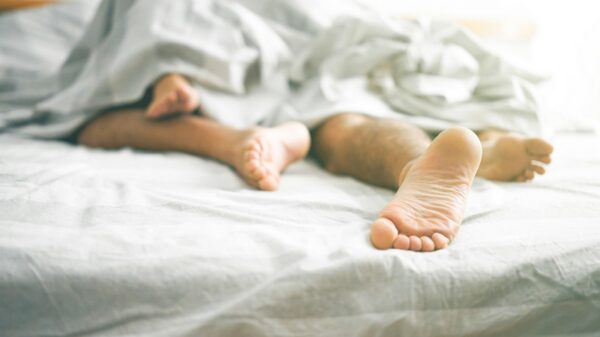 Paar im Bett