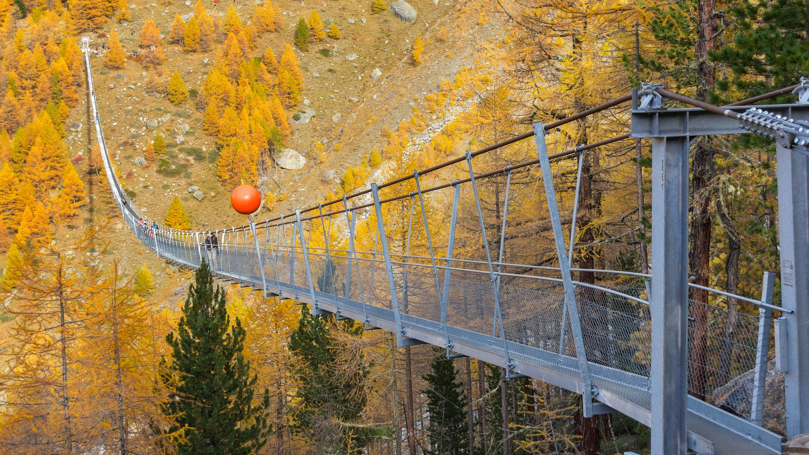 Das ist die längste Hängebrücke der Welt 72 Charles Kuonen Hängebrücke