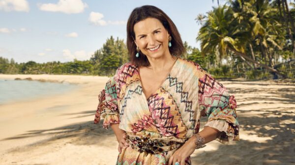 Claudia Obert bei "Promis unter Palmen"