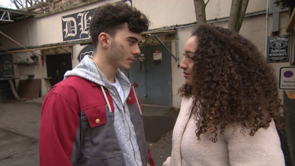 Denny und Lilli bei "Berlin - Tag & Nacht"