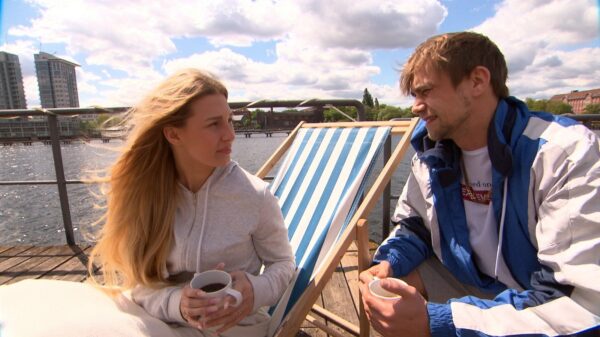 Jade und Schmidti bei "Berlin - Tag & Nacht"