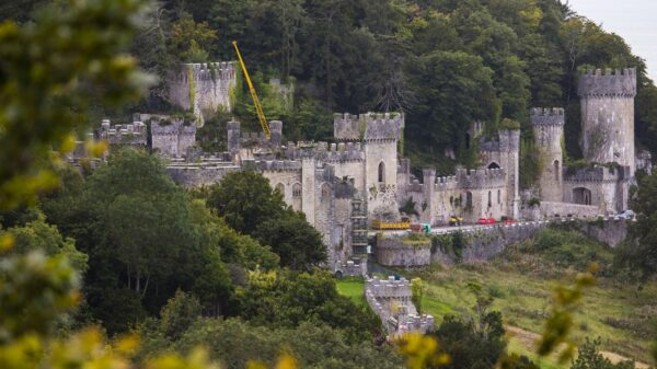 Gwrych Castle in Wales