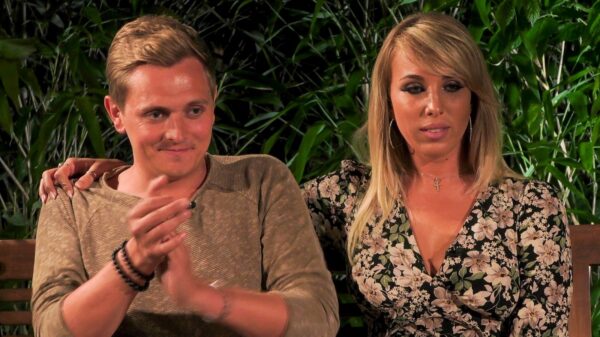 Annemarie Eilfeld und Tim Sandt im "Sommerhaus der Stars"