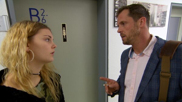 Lynn und Basti bei "Berlin - Tag & Nacht"