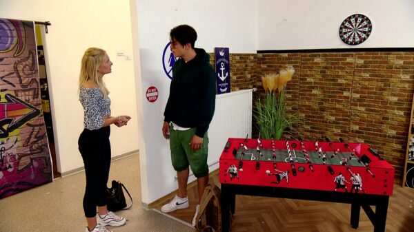 Shayenne und Tarek bei "Krass Schule"