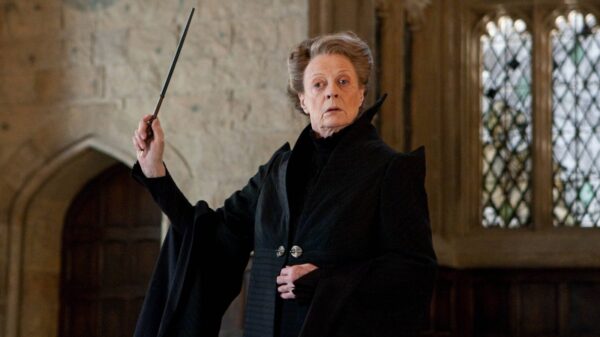 Maggie Smith alias Professor Minerva McGonagall