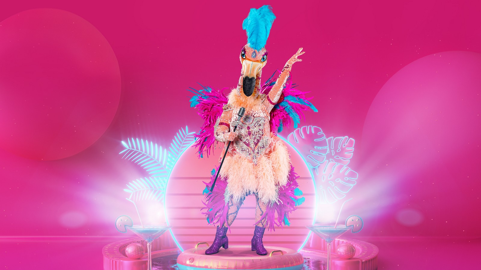 Der Flamingo bei "The Masked Singer" 2021