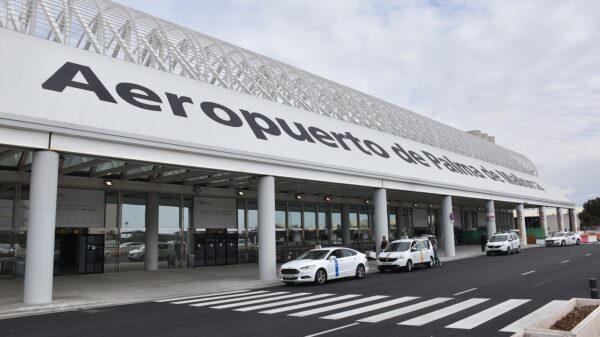 Airport in Palma auf Mallorca