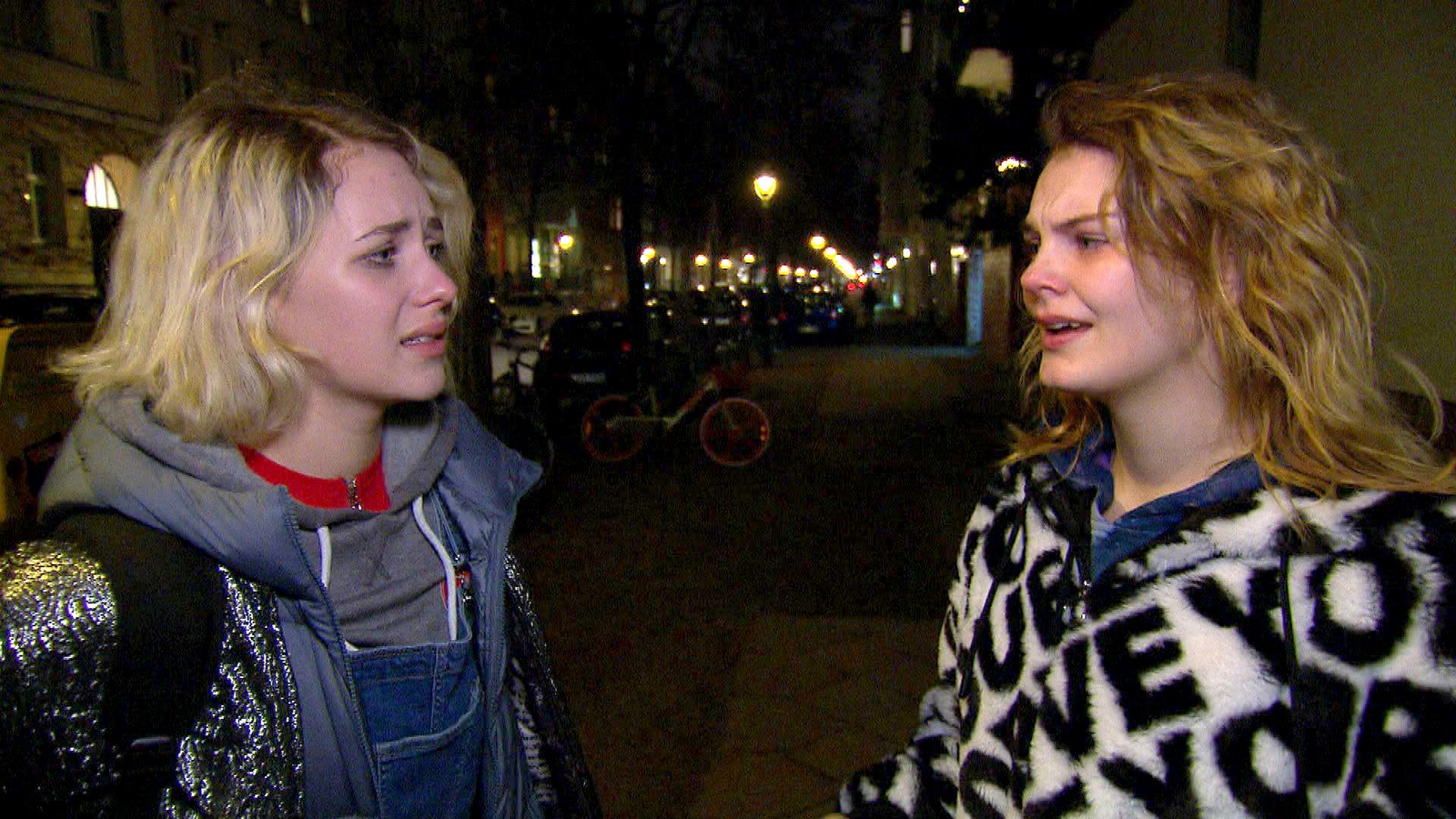 Amelie und Lynn bei "Berlin - Tag & Nacht"