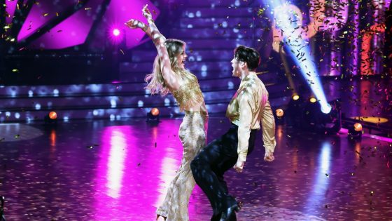 Ilse DeLange und Evgeny Vinokurov bei "Let's Dance"