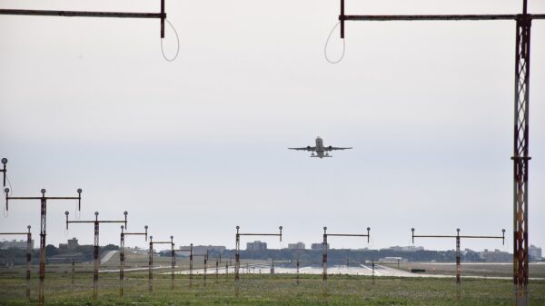 Flugzeug in Palma
