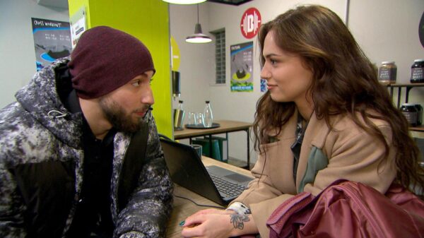 Dean und Olivia bei "Berlin - Tag & Nacht"