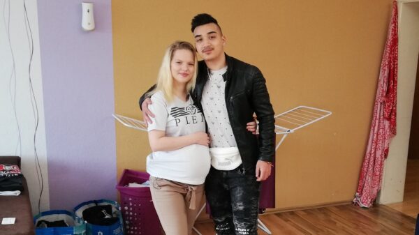 Conny und Robin bei "Teenie-Mütter"