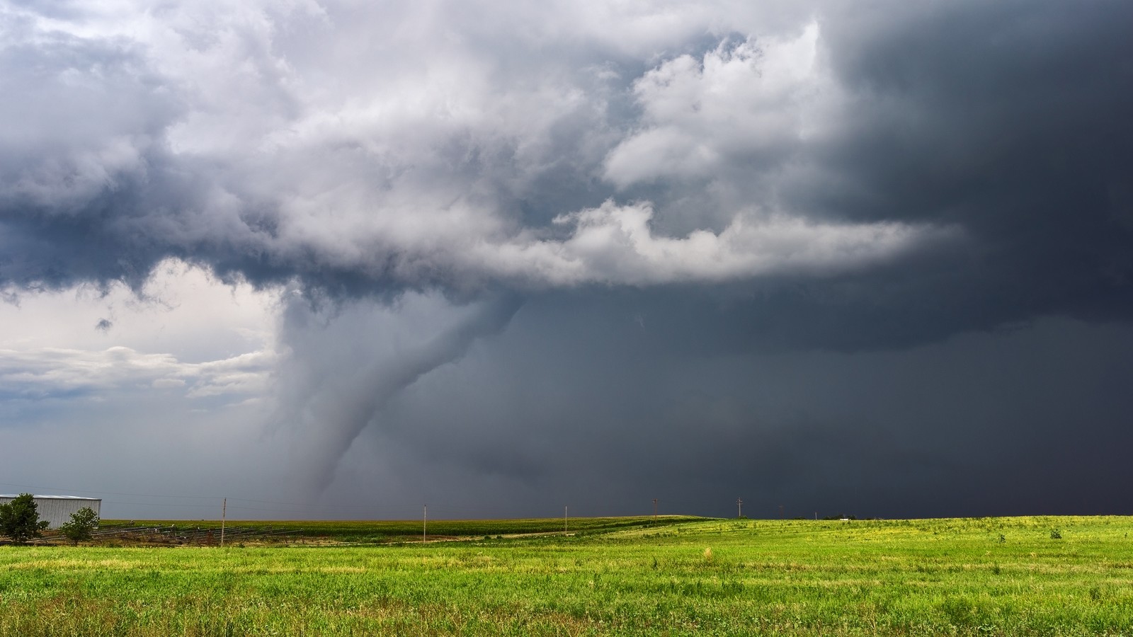 Tornado und Gewitter