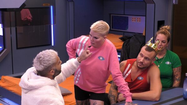Rafi Rachek und Melanie Müller bei "Promi Big Brother"