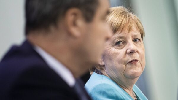 Markus Söder und Angela Merkel