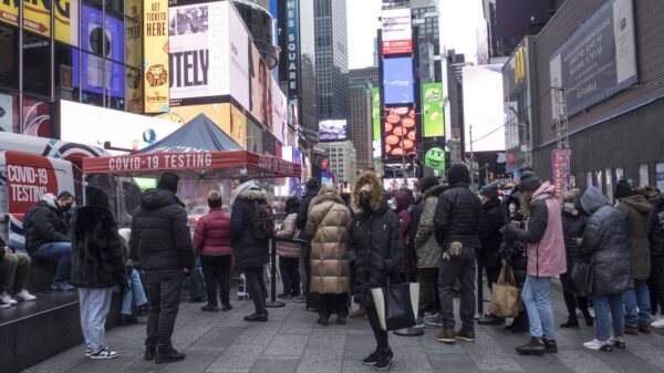 Corona-Testzentrum in New York