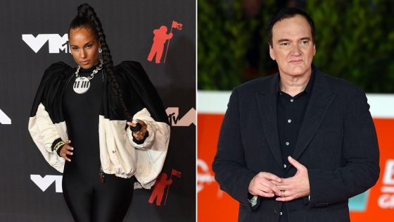 Alicia Keys und Quentin Tarantino
