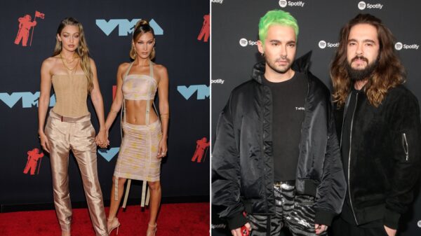 Bella und Gigi Hadid sowie Tom und Bill Kaulitz