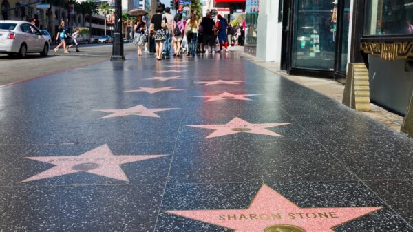 Walk of fame in Hollywood