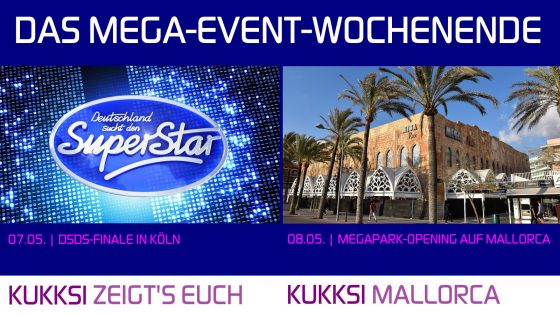 Das Mega-Event-Wochenende bei KUKKSI