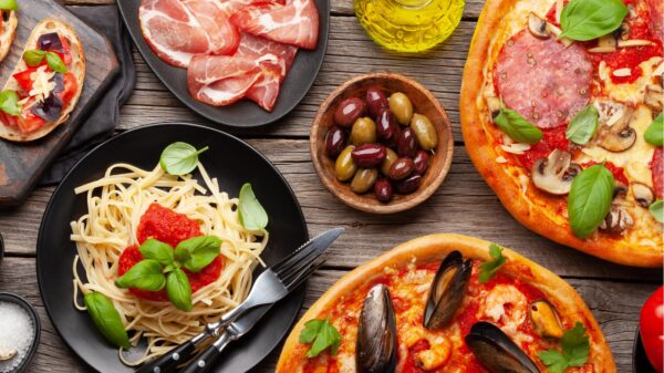 Küche in Italien