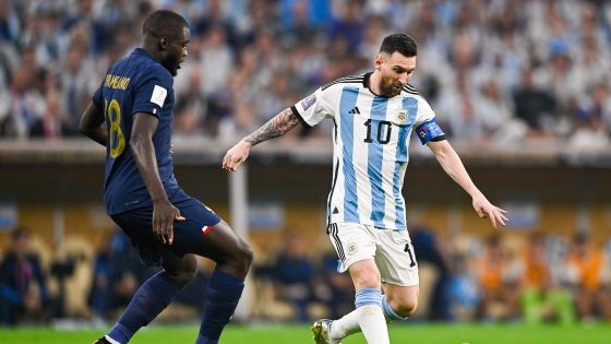 Argentinien gegen Frankreich im WM-Finale