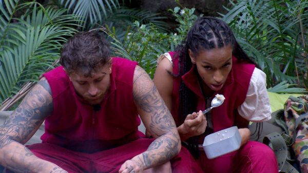 Cecilia Asoro und Gigi Birofio im Dschungelcamp 2023