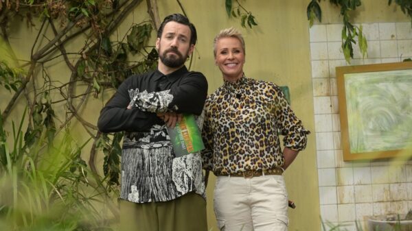 Jan Köppen und Sonja Zietlow im Dschungelcamp 2023