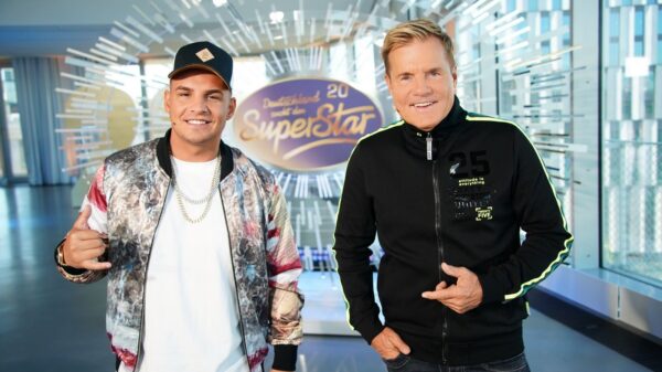 Pietro Lombardi und Dieter Bohlen bei DSDS 2023