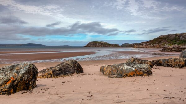 Gruinard Bay in Schottland