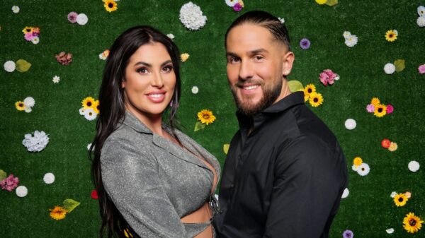 Maurice Dziwak und Ricarda „Ricky“ Raatz im "Sommerhaus der Stars" 2023