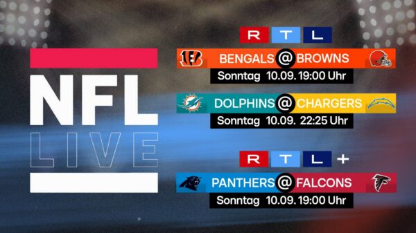 NFL am 10. September 2023 bei RTL