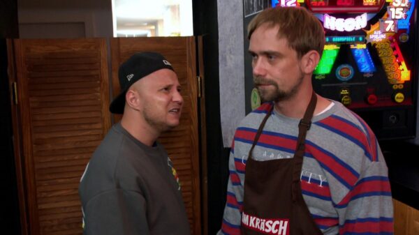 Krätze und Schmidti bei "Berlin - Tag & Nacht"