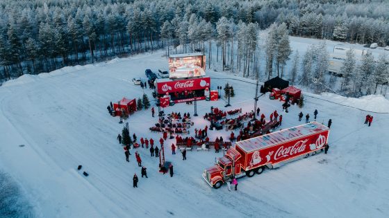 Coca-Cola-Weihnachtstruck-Tour 2023
