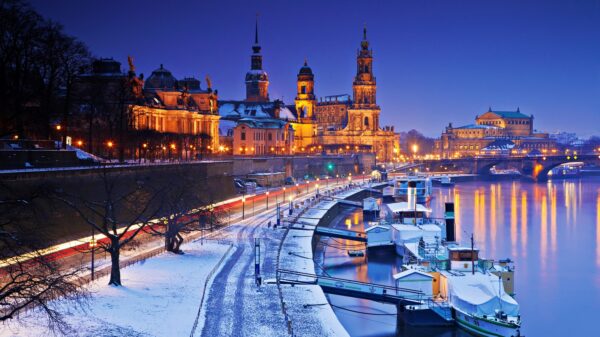 Dresden im Winter
