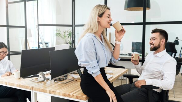 Kollegen im Job