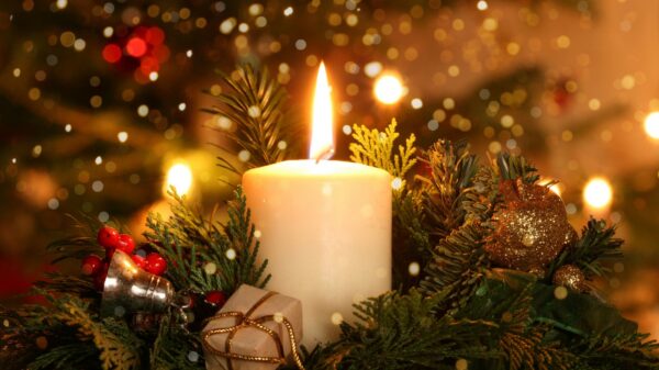 Kerze im Advent