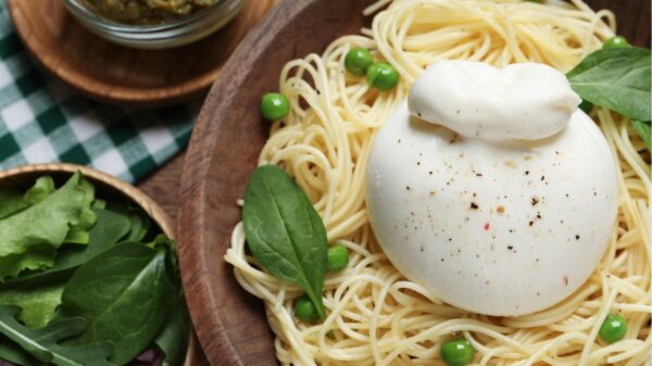 Pasta mit Burrata