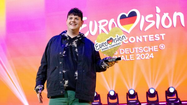 Isaak Guderian beim ESC 2024