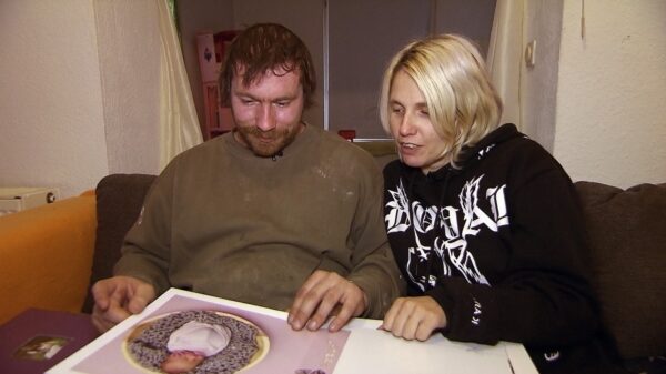 Marcel und Heidi bei "Hartz Rot Gold"
