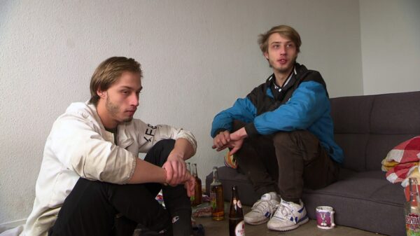 Dominick und Patrick bei "Armes Deutschland"